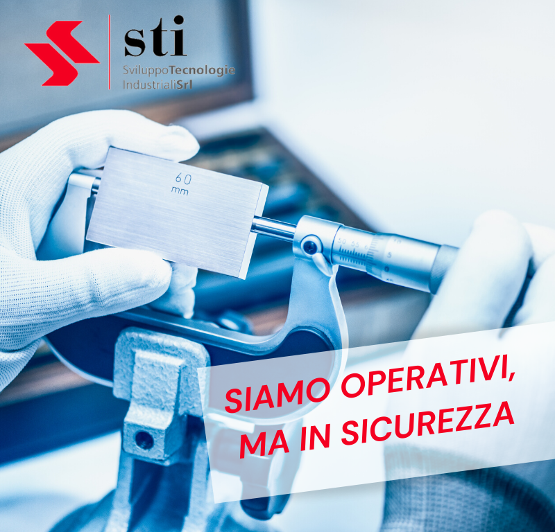 Siamo operativi ma in sicurezza!