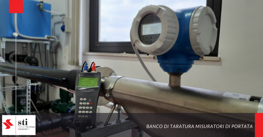 Banco di taratura misuratori di portata